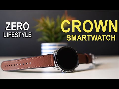 Pakistan's First Ever True Always on Display Smartwatch Crown by ZeroLifestyle