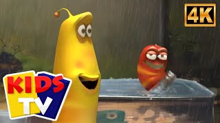 Larva Menari Dalam Hujan 🐛🌧️ | Lagu dan Sajak Kanak Kanak Yang Kelakar