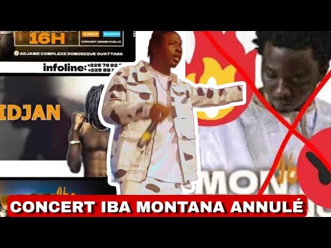 IBA MONTANA CONCERT ANNULE