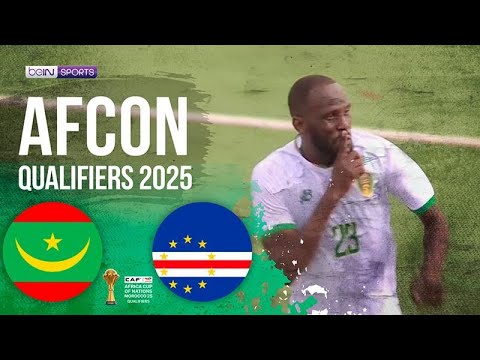 Mauritania vs Cape Verde | AFCON 2025 Qualifiers HIGHLIGHTS | 11/18/24 | beIN SPORTS USA