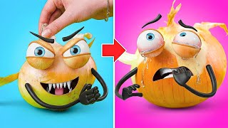 When the onion starts crying too... 🧅👊 || Funny animation stories!