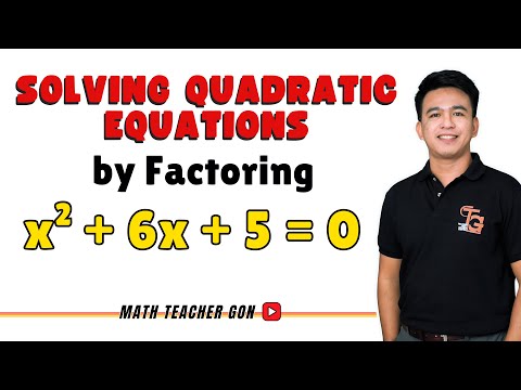 Solving Quadratic Equations by Factoring - Math Teacher Gon