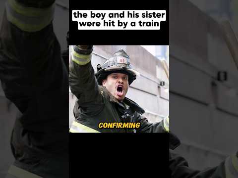 The boy and his sister were hit by a train #shorts