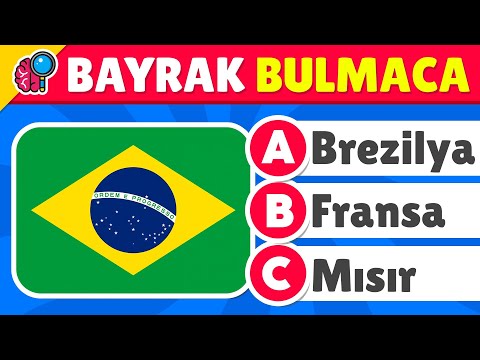 Bu Bayrak Hangi Ülkenin?🤔 Ülkeler ve Bayrakları Bulmacası 🚩Zor Sorular