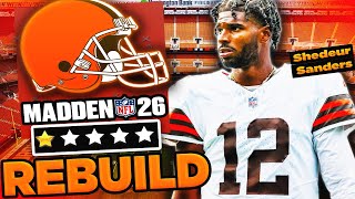 Rebuilding the Cleveland Browns In Madden 26 Franchise