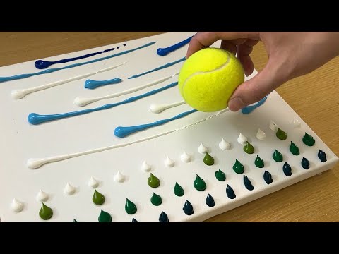 Acrylic Painting Technique for Beginners / Special Brushes