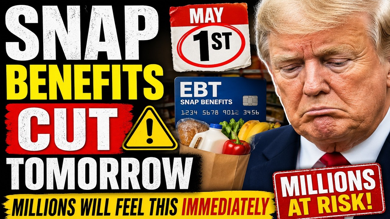 SNAP Benefits CUT Tomorrow | Millions Will Feel This Immediately