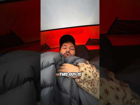 He Opened His Tent to a View You Won’t Believe! 😳 #Shorts