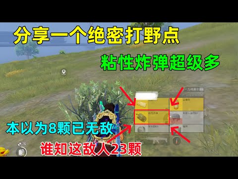 全是黏性炸弹的神秘点，本以为8颗已经无敌！结果这敌人23颗，是主播吗？