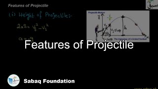 Features of Projectile