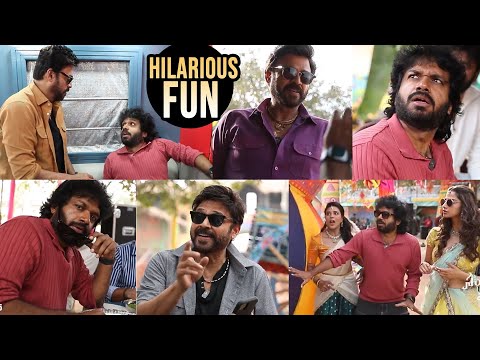 Venkatesh HILARIOUS Fun With Anil Ravipudi | #SankranthikiVasthunam Third Single | Filmylooks