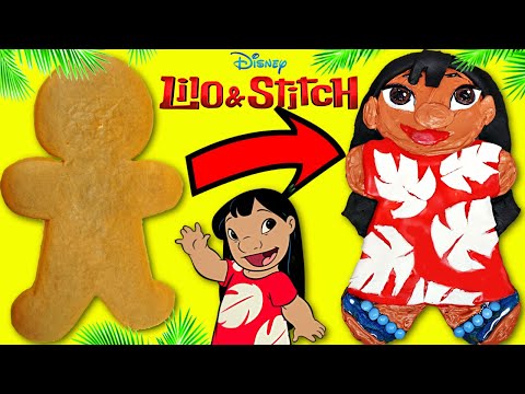 Lilo and Stitch Disney Original LILO Gingerbread Man Cookie Decoration DIY