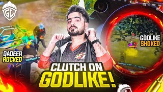 Clutch on GodLike ☠️🥵 bgmi / Pubgm