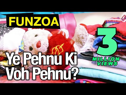 Ye Pehnu Ki Voh Pehnu? Girl Confused About Wearing Dress | Confusion About Womens Wear Funzoa Virals