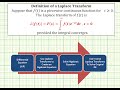 Laplace Transforms and Integration Techniques