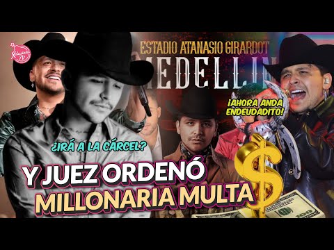 Christian Nodal - Lo demandan por no presentarse a su concierto por decisión propia