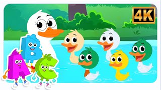 Five Little Ducks Nursery Rhymes And Kids Songs by Mr Alphabet