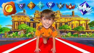 Mon PETIT FRÈRE passe de BRONZE à UNREAL ! (Saison 2)