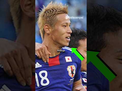 Ketika Keisuke Honda perkenalkan dirinya dengan performa cantik di Piala Dunia 2010. #sepakbola