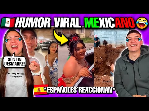 🇲🇽 HUMOR VIRAL MEXICANO *si te ríes pierdes*😂🇲🇽 TikToks de México MIS SOBRINOS REACCIONAN 🇪🇸