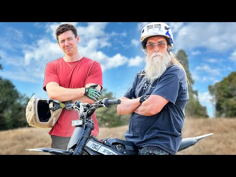 Harley Rider Tries My 60mph E-Bike