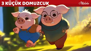 Üç Küçük Domuzcuk: Büyük Kötü Kurtla Mücadele 🐷🐺💥 Turkish Fairy Tales