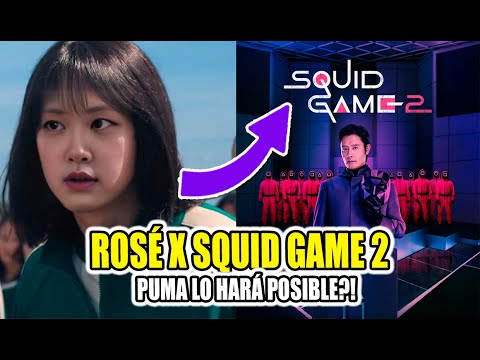 🚨BOMBAZO!🚨 ROSE BLACKPINK EN SQUID GAME 2?! + GAME BOY ROSIE