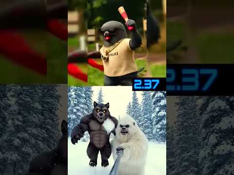 Yeti and Dogman   Missing Dance Songs brainrot 🙀 PART #25 #brainrot  #funny