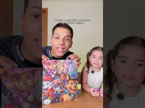 ABRINDO O CALENDÁRIO ADVENTO DA PATRULHA CANINA