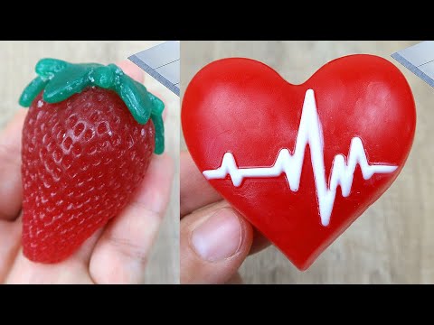 Relaxing Soap Cutting and Carving ASMR. Satisfying videos. LIVE-1514