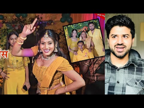 Pakistani Reacts to Indian Shivani kumari Haldi rasm mein hua jamakar Dance | Reaction Vlogger