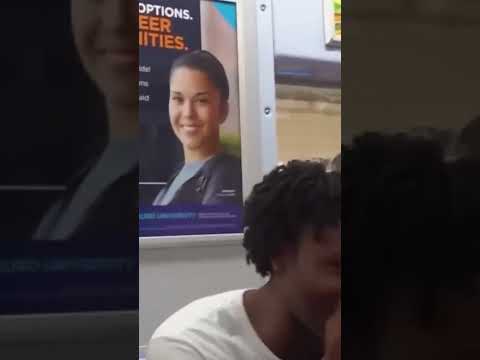 They Ran Off The Subway After I Did This😭 #prank