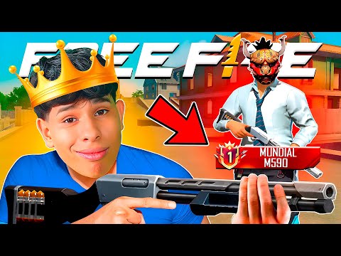 El TOP 1 de ESCOPETA M590 me entrena para RECUPERAR mi CUENTA! 😱🔥