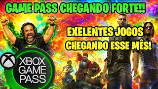 GAME PASS ULTIMATE VINDO COM TUDO!! JOGÃO LIBERADO HOJE NO GAME PASS E TEM MUITA COISA BOA VINDO AI!