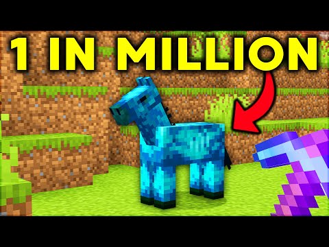 I Collected The Rarest Mobs in Minecraft Hardcore!