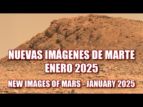 NUEVAS IMÁGENES DE MARTE - ENERO 2025 - Perseverance & Curiosity