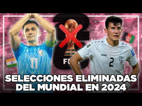 SELECCIONES ELIMINADAS del MUNDIAL 2026 en ESTE AÑO