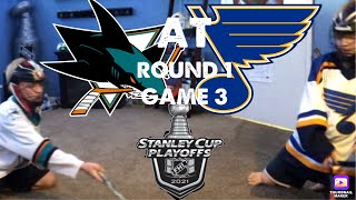 8/23/21 - San Jose Sharks @ St Louis Blues (R1: G3)