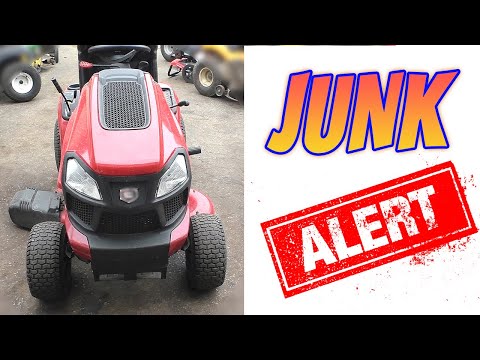 Don't Buy This JUNK! This Lawn Tractor Has A Major JUNKY Part On It That's EXPENSIVE To Replace!