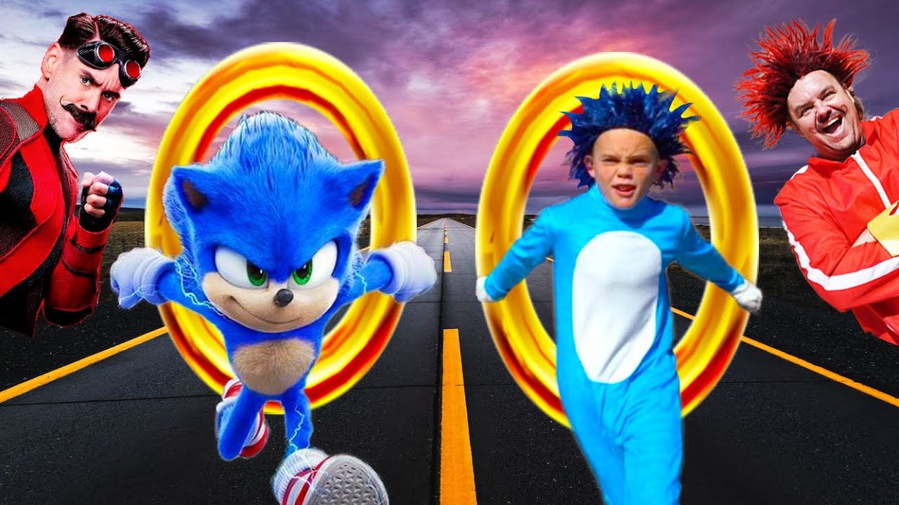 Kids Fun TV Sonic The Hedgehog Compilation Video! Sonic VS Dr. Robotnik & the Flash!