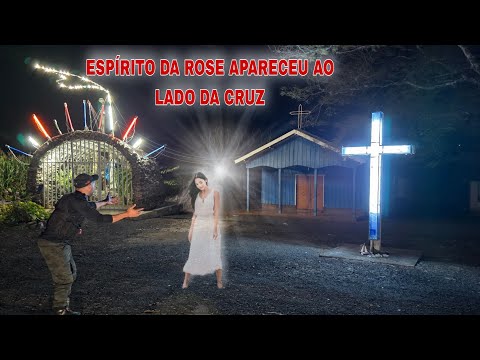 ESPÍRITO DA ROSE APARECEU AO LADO DA CRUZ FOI IMPRESSIONANTE - SPIRITBOX