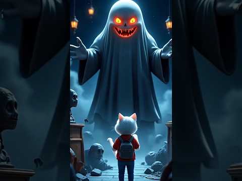 مياو مسمعش كلام أمه ودخل بيت مجهور النهايه المخيفه #shots #cartoon #kitten #viralvideo #catlovers