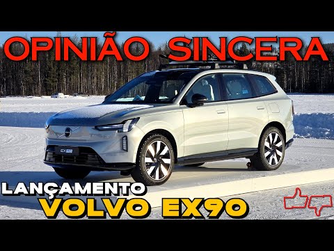 NOVO Volvo EX90: SUV 7 lugares ELÉTRICO! É bom? Quando chega no Brasil? Preço, consumo, problemas