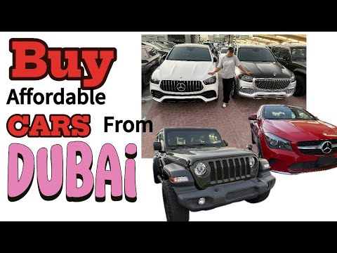 Buy Affordable and Luxury cars From DUBAI 🚘