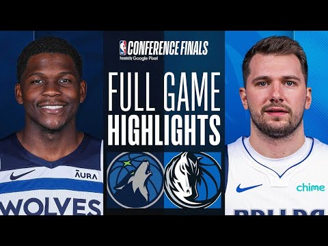 Minnesota Timberwolves vs. Dallas Mavericks FULL GAME 3 Highlights | May 26, 2024 Western Finals