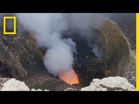 YouTube video thumbnail: Into Nicaragua's Masaya Volcano
