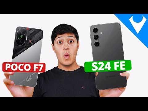 e agora? POCO F7 vs GALAXY S24 FE - Qual o melhor MELHOR COMPRAR? Comparativo
