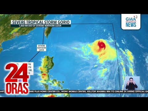 Bagyong Gorio, posible pang lumakas habang nasa loob ng PAR; posibleng magpaulan sa extreme northern Luzon habang lumalapit sa Taiwan