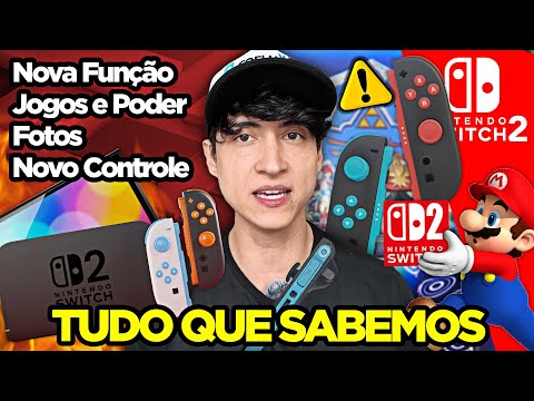 Chegou a hora de eu falar sobre o Nintendo Switch 2