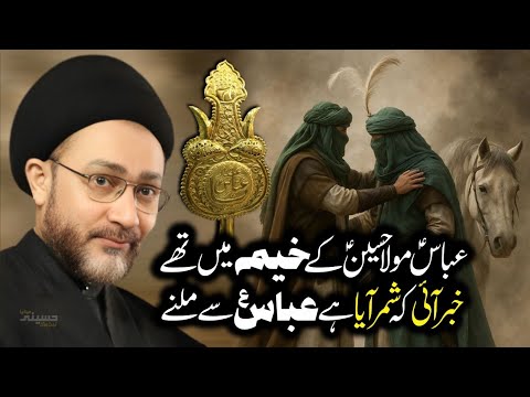 Hazrat Abbas (AS) Aur Shimar Ki Mulaqat | Karbala-Ka-Waqia | Allama Shahenshah Hussain Naqvi